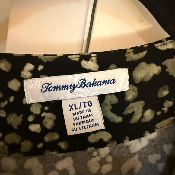 NWOT Tommy Bahama Black and White Sheath Midi Dress - Picture 3 of 5
